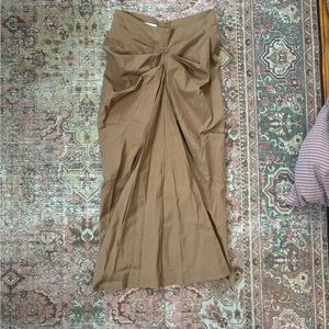 Elegant Tan Women's Skirt
